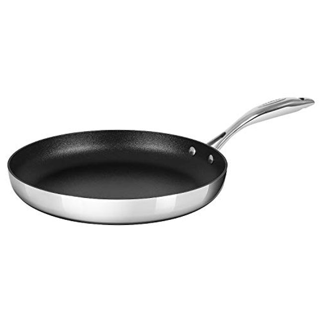 ScanPan Stainless Steel-Aluminum HaptIQ 12.5-Inch Fry Pan