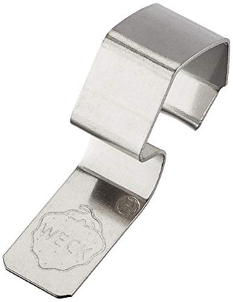 Weck Pack 8Clips, Metal, Stainless Steel