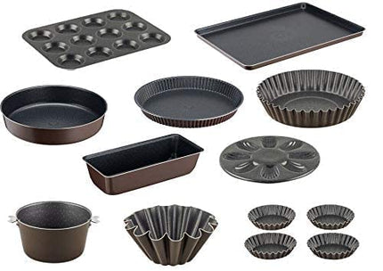 Tefal J1609602�Success Aluminium Baking Mould 24�cm Brown
