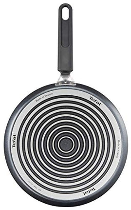 Tefal Elegance Aluminium Crepe Pan, Aluminium, Black, 43 x 25,8 x 5,5 cm