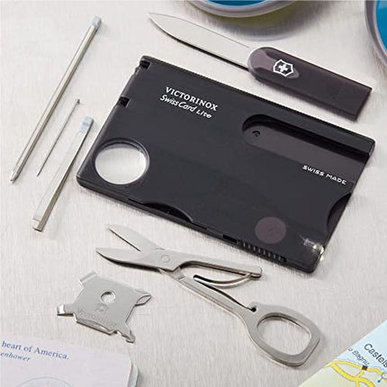 Victorinox Swisscard Lite Pocket Tool, Onyx, 81 MM