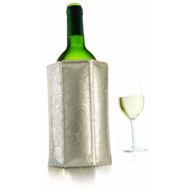 Vacu Vin 2 Active Rapid Ice Wine Coolers Platinum