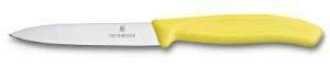 Victorinox Paring Knife In Fresh Colors - Swiss Classic Paring Knife - Yellow - Blade 10 Cm