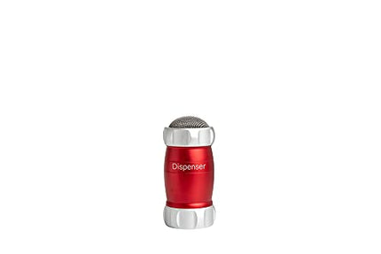 Marcato Design Atlas Flour Duster Dispenser Shaker, Made In Italy, Red, 5 x 2.5-Inches