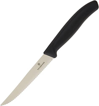 Victorinox 6.7233.20-X3 Steak Knives, 10 IN, Black