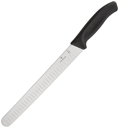 Victorinox 10.25 Inch Swiss Classic Slicing Knife with Granton Blade