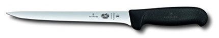 Victorinox Filleting Knife With Flexible Blade 20 Cm Straight Edge With Non-Slip Handle Black