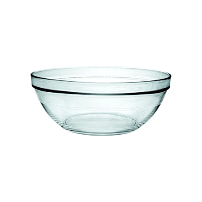 Duralex 4 Stackable Bowls In Tempered Glass Lys Empilable 7,5Xh3,1Cm