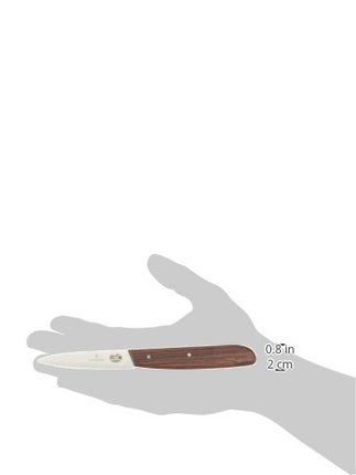 Victorinox Rosewood 3.25 Inch Paring Knife with Serrated Edge, Spear Point, 3.25"