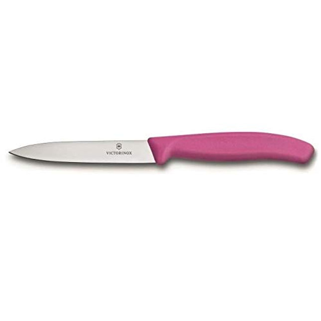 Victorinox Paring Knife In Fresh Colors - Swiss Classic Paring Knife - Pink - Blade 10 Cm