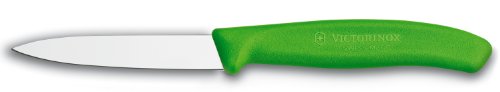 Victorinox Paring Knife In Fresh Colors - Swiss Classic Paring Knife - Light Green - Blade 8 Cm
