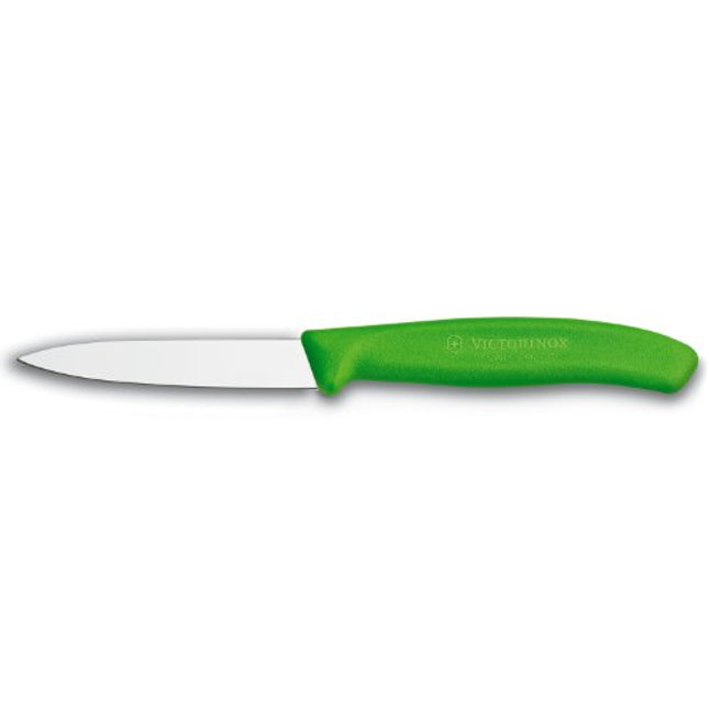 Victorinox Paring Knife In Fresh Colors - Swiss Classic Paring Knife - Light Green - Blade 8 Cm