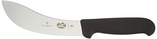 Victorinox Fibrox Butcher American Skinning  Knife - Black - Blade 15 Cm