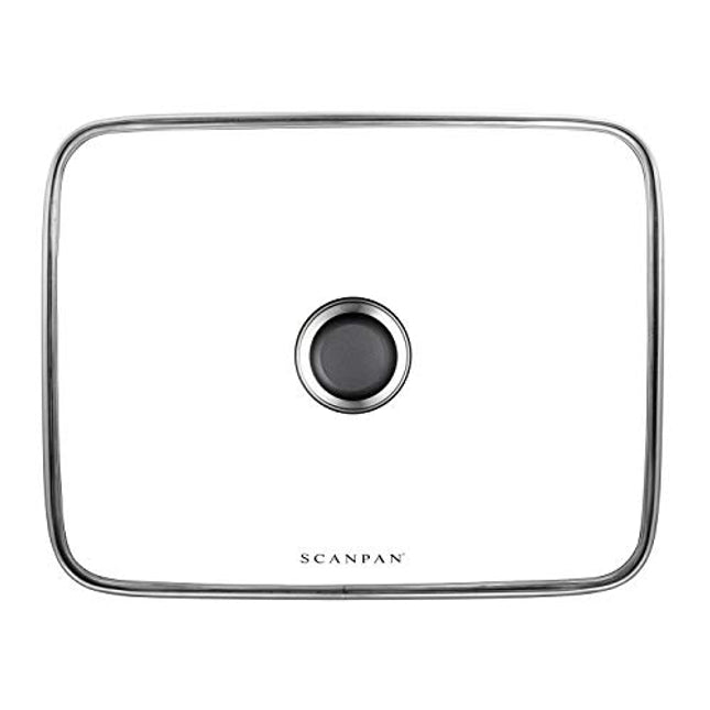 Scanpan Classic Rectangular Glass Lid, 15.25" X 10.5", Clear