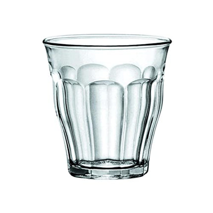 Duralex Made In France Picardie Clear Tumbler, Set of 6, 4-5/8 ounce