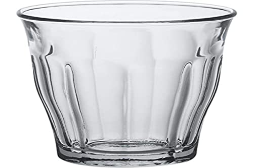 Duralex Made In France Picardie Clear Tumbler, Set of 6, 3-1/8 Ounce