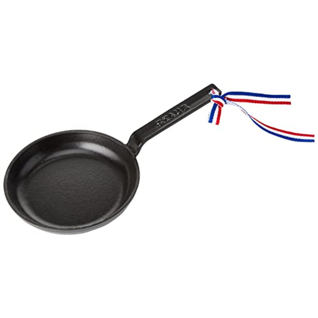 Staub Cast Iron Mini Frying Pan, Black, 12 Cm