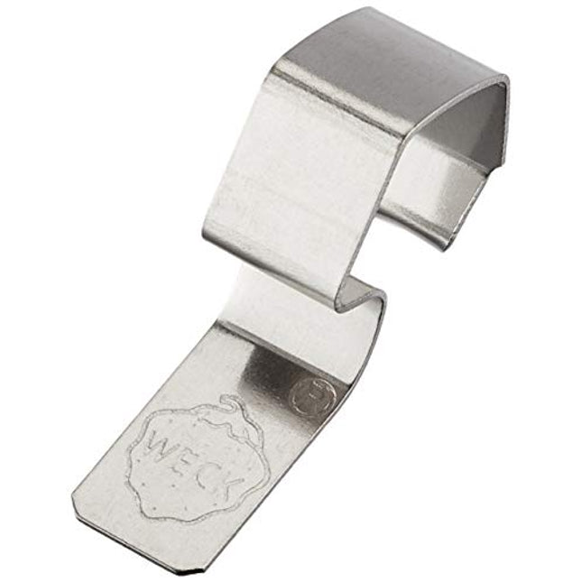 Weck Pack 8Clips, Metal, Stainless Steel