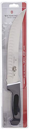 Victorinox Fibrox 10-Inch Curved Cimeter Knife with Granton Edge