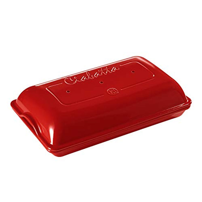 Emile Henry Ciabatta Bread Baker | Burgundy