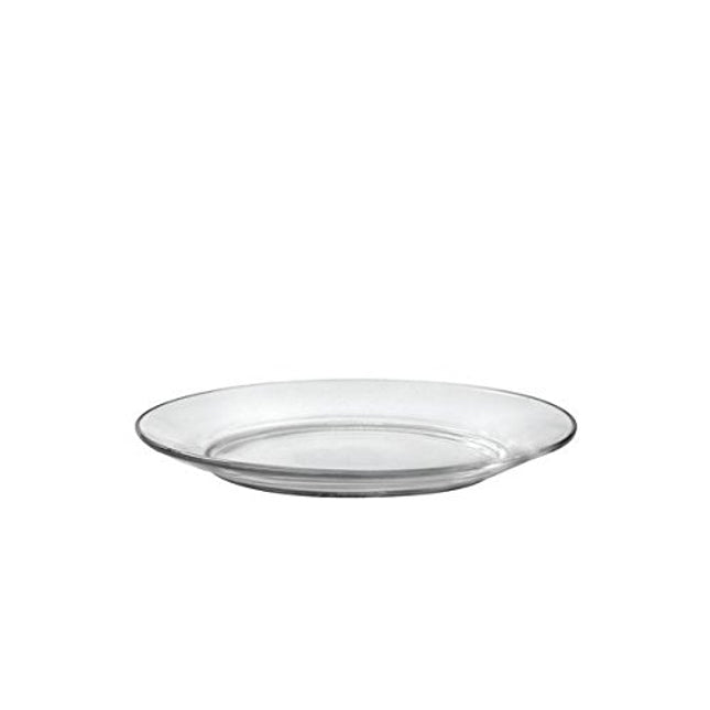 Duralex Made In France Lys 7 1/2 Inch Clear Dessert Plate, Set Of 6