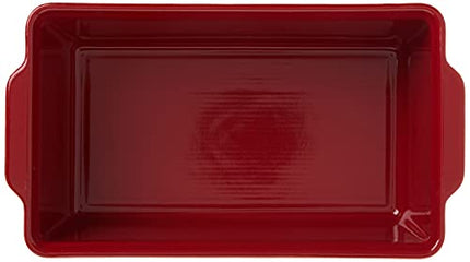 Emile Henry Made In France Bread Loaf Baker, 9.4 x 5"", Burgundy