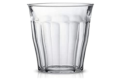 Duralex Made In France Picardie Tumbler Set of 6, 17.62 oz
