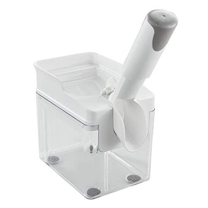 Leifheit Cherry Stoner With Pit Catcher Container, Ergonomic Handle And Rubber Feet