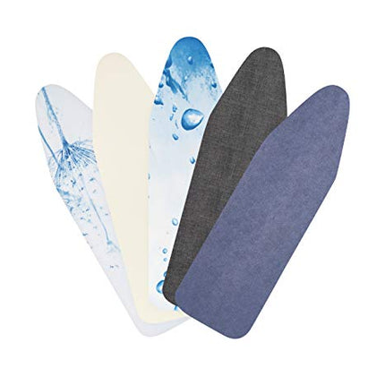 Brabantia Replacement Covers - Cotton Cover - 124 x 38 cm - with 2 mm Foam - Assorted Pattern