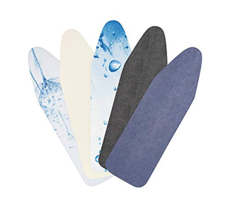 Brabantia Replacement Covers - Cotton Cover - 124 x 38 cm - with 2 mm Foam - Assorted Pattern