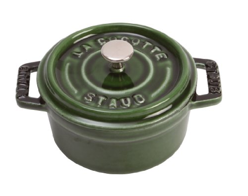 1/4-Qt. Mini Round Cocotte Color: Basil