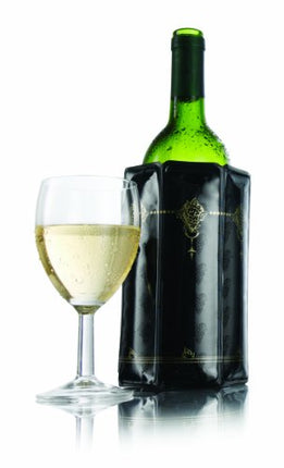 Vacu Vin Rapid Ice Active Cooler Wine Bottle Chilling Sleeve, Standard, Classic