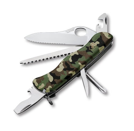 Victorinox Swiss Army One-Hand Trekker Pocket Knife, Camo