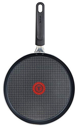 Tefal Elegance Aluminium Crepe Pan, Aluminium, Black, 43 x 25,8 x 5,5 cm