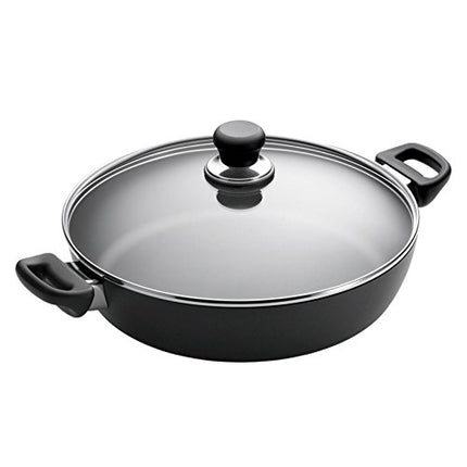 Scanpan Classic 12-1/2-Inch Covered Chef Pan, 12.5 Inch, Multicolor