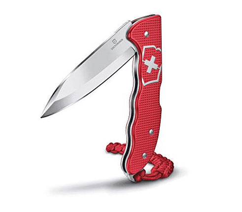 Victorinox Large Pocket Knife With Paracord Pendant Thunter Pro Alox - Red