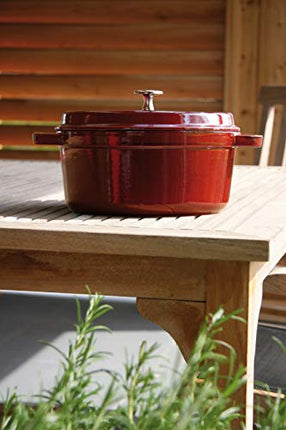 STAUB Cocotte Round 26cm Grenadine red