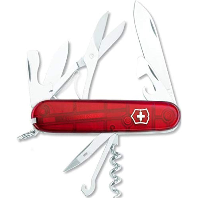 Victorinox Swiss Army Climber Pocket Knife, Ruby