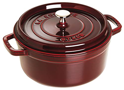 STAUB Cocotte Round 26cm Grenadine red