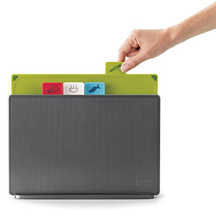 Joseph Joseph Cutting Board Set, Index Small, Graphite