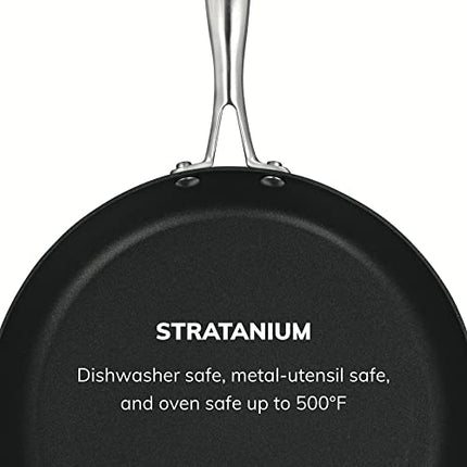 Scanpan Pro IQ 10.25� Fry Pan - Easy-to-Use Nonstick Cookware - Dishwasher, Metal Utensil & Oven Safe - Made by Hand in Denmark