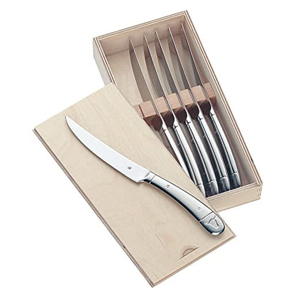 WMF Steak Knife 6-Pieces Cromargan Stainless Steel Stainless Polished