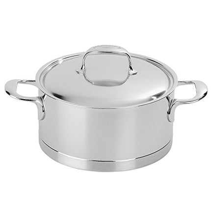 Demeyere Atlantis 7-Ply Stainless Steel Dutch Oven, 5.5-Qt