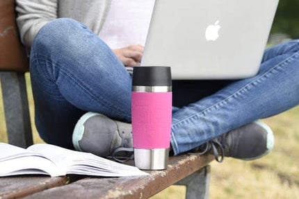 Emsa Vacuum mug "Travel Mug" 12.2 fl .oz. in waterblue, Waterblue