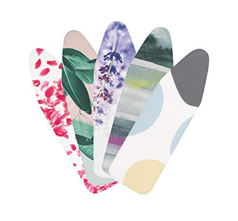 Brabantia Ironing Board Cover C, 124X45 Cm, 2Mm Foam - Colourful Mixed
