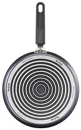 Tefal Elegance Aluminium Crepe Pan, Aluminium, Black, 43 x 25,8 x 5,5 cm